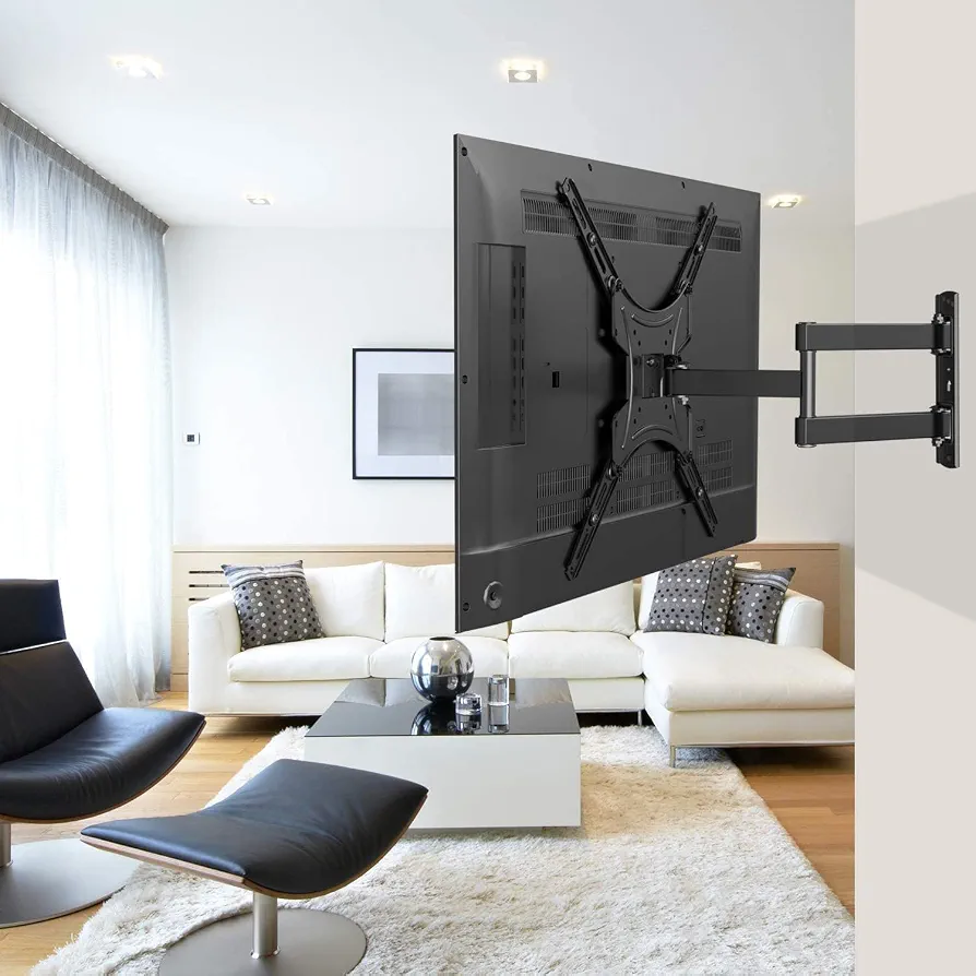 Full-motion TV wall bracket installed by Supreme TV Wall Mounting & Sound in a Gauteng home